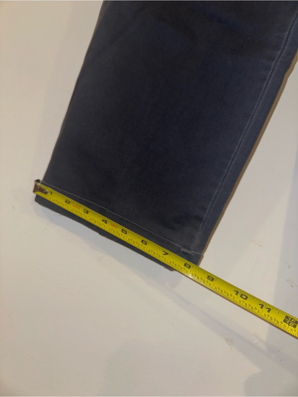 Vintage pleated men’s navy chinos - Picture 9 of 13
